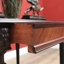 Load image into Gallery viewer, x SOLD Antique French Rosewood Sofa Table, Centre Table, Cross Stretcher Office Desk B11074