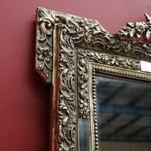 Load image into Gallery viewer, x SOLD Antique French Wall Mirror, Gilt Timber and Gesso Frame. Bird, Torch, Quiver B11179