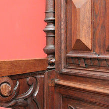 Load image into Gallery viewer, x SOLD Antique French Hall Seat, French Gothic Carved Blanket Box Bench Seat Hall Chair B10154