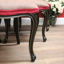 Load image into Gallery viewer, x SOLD Set of Six Antique French Chinoiseries Inspired Dining Kitchen Chairs, Cane Backs B11253