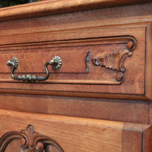 Load image into Gallery viewer, x SOLD Antique French Sideboard French Oak Breakfront 4 Door Sideboard Cabinet Cupboard B10946