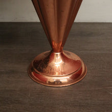 Load image into Gallery viewer, x SOLD Antique French 1960's Umbrella Holder, Copper Brass for Walking Stick Umbrellas. B9980