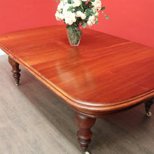 Load image into Gallery viewer, x SOLD Antique Australian Cedar 2 Leaf Extension Table Australian Cedar Kitchen Table. B10276