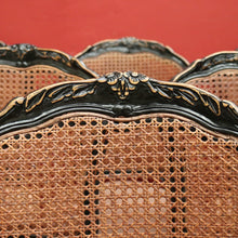 Load image into Gallery viewer, x SOLD Set of Six Antique French Chinoiseries Inspired Dining Kitchen Chairs, Cane Backs B11253