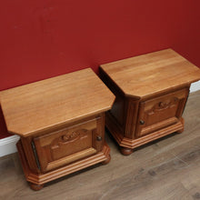 Load image into Gallery viewer, x SOLD Vintage French Lamp Tables, Pair of Vintage Bedside Tables, Bedside Cabinets B11026