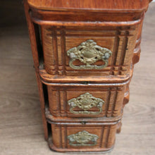 Load image into Gallery viewer, x SOLDAntique Singer Sewing Machine Chest of drawers, Stackable 3 Drawer Chest, Handle B11222