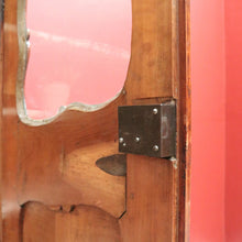 Load image into Gallery viewer, Antique French Cherrywood 2 Door 19th Century Glass Door Bookcase China Cabinet B10700