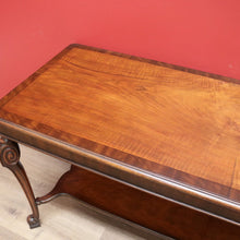 Load image into Gallery viewer, x SOLD Antique French Walnut Hall Table, Sofa Table, Foyer Entry Table, Tier to Base B10647
