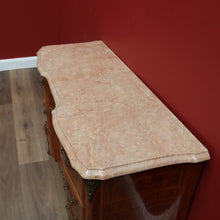 Load image into Gallery viewer, x SOLD Antique French Chest of Drawers with Marble Top, Hall Cabinet Cupboard Sideboard B10570