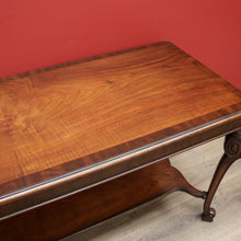 Load image into Gallery viewer, x SOLD Antique French Walnut Hall Table, Sofa Table, Foyer Entry Table, Tier to Base B10647