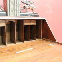 Load image into Gallery viewer, x SOLD Antique Oak Writing Bureau Chest of Drawer Bureau Desk Secretaire B10684