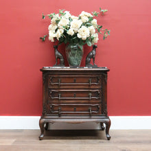 Load image into Gallery viewer, Antique French Chest of Drawers, Lamp Table, Hall Cabinet, Marble Top Chest B10569