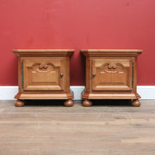 Load image into Gallery viewer, x SOLD Vintage French Lamp Tables, Pair of Vintage Bedside Tables, Bedside Cabinets B11026