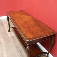 Load image into Gallery viewer, x SOLD Antique French Walnut Hall Table, Sofa Table, Foyer Entry Table, Tier to Base B10647