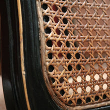 Load image into Gallery viewer, x SOLD Set of Six Antique French Chinoiseries Inspired Dining Kitchen Chairs, Cane Backs B11253