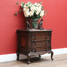 Load image into Gallery viewer, x SOLD Antique French Chest of Drawers, Lamp Table, Hall Cabinet, Marble Top Chest B10569