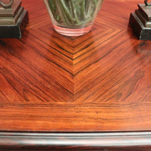 Load image into Gallery viewer, x SOLD Antique French Rosewood Sofa Table, Centre Table, Cross Stretcher Office Desk B11074
