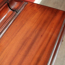 Load image into Gallery viewer, x SOLD Antique Dressing Table, Antique English Mahogany 6 Drawer Mirror Dressing Table. B9671