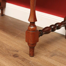 Load image into Gallery viewer, x SOLD Antique Glass Back Banker's Desk or Banker's Table, Australian Maple Office Desk B10790