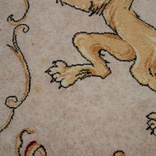 Load image into Gallery viewer, x SOLD Antique Handmade Rug, c1952 Coronation of Her Majesty Queen Elizabeth II Rug. B11093