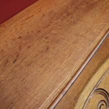 Load image into Gallery viewer, x SOLD Antique French Chest of Drawers Desk, 3 Drawer Writing Bureau Office Desk Chest B10712