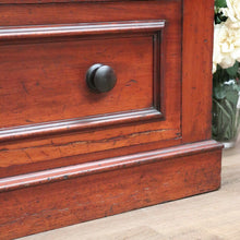 Load image into Gallery viewer, x SOLD Antique Australian Cedar Gentleman's Press, 2 Door Wardrobe Blanket Box Base B10741