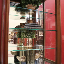Load image into Gallery viewer, x SOLD Antique French China Cabinet, Glass and Walnut Antique French Display Cupboard B11141