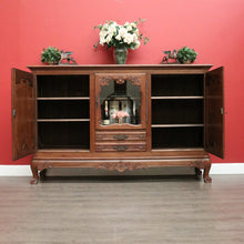 Load image into Gallery viewer, x SOLD Antique French Sideboard, Buffet Linen Press Cabinet Hall Cupboard Large Storage. B9796