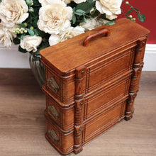 Load image into Gallery viewer, x SOLDAntique Singer Sewing Machine Chest of drawers, Stackable 3 Drawer Chest, Handle B11222
