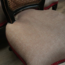 Load image into Gallery viewer, x SOLD Set of Six Antique French Chinoiseries Inspired Dining Kitchen Chairs, Cane Backs B11253