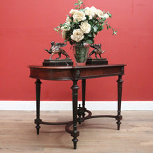 Load image into Gallery viewer, x SOLD Antique French Rosewood Sofa Table, Centre Table, Cross Stretcher Office Desk B11074