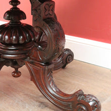 Load image into Gallery viewer, x SOLD Antique English Table, Burr Walnut and Inlay Sofa Table Side Table or Lamp Table B11255