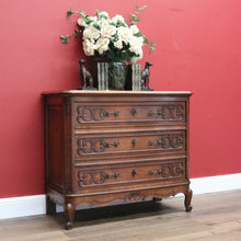 Load image into Gallery viewer, x SOLD Antique French Oak Chest of Drawers, Antique French Hall Cupboard with Drawer B10866