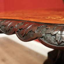 Load image into Gallery viewer, x SOLD Antique English Table, Burr Walnut and Inlay Sofa Table Side Table or Lamp Table B11255