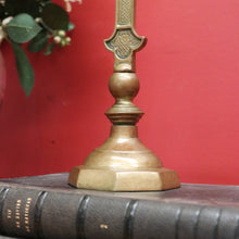 Load image into Gallery viewer, x SOLD Vintage Brass Crucifix, Free Standing Cross, Jesus on Cross, Home Worship Cross B10897