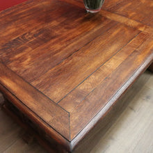 Load image into Gallery viewer, x SOLD Antique French Dining Table or Office Desk with Church Window Pedestal Stretcher B11505