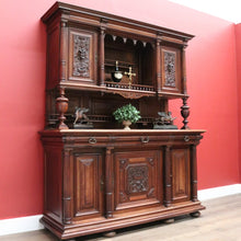 Load image into Gallery viewer, x SOLD Antique Sideboard, French Walnut Sideboard, Buffet Cabinet Cupboard with Drawers B10852