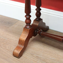 Load image into Gallery viewer, x SOLD Antique French Mahogany Sewing Table, Bedside Table, Lamp, Side Table, Lift Lid B10687