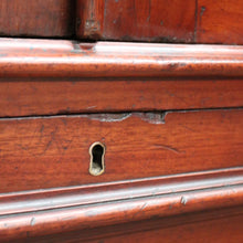 Load image into Gallery viewer, x SOLD Antique Australian Cedar Gentleman's Press, 2 Door Wardrobe Blanket Box Base B10741
