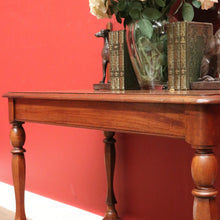 Load image into Gallery viewer, x SOLD Antique Glass Back Banker's Desk or Banker's Table, Australian Maple Office Desk B10790
