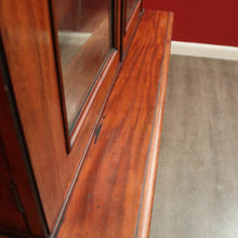 Load image into Gallery viewer, x SOLD Antique English Bookcases English Mahogany c1880 2 Height Bookcase China Cabinet. B9853