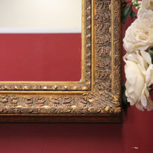 Load image into Gallery viewer, Gilt Frame Rectangular Early Mirror, Landscape or Portrait Hanging Wall Mirror B11000