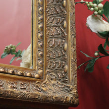 Load image into Gallery viewer, Gilt Frame Rectangular Early Mirror, Landscape or Portrait Hanging Wall Mirror B11000