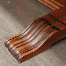 Load image into Gallery viewer, x SOLD Antique French Dining Table, Antique Oak Twin Pedestal 2 Draw Leaf Kitchen Table. B10524