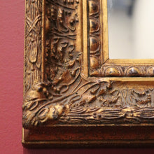 Load image into Gallery viewer, Gilt Frame Rectangular Early Mirror, Landscape or Portrait Hanging Wall Mirror B11000