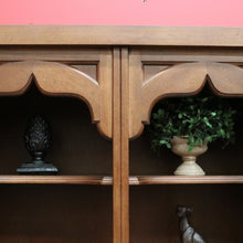 Load image into Gallery viewer, x SOLD Vintage Van Treight, Drexel Bookcase Cabinet, Gothic Style Display Open Cupboard. B10290