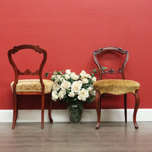 Load image into Gallery viewer, x SOLD Pair of Vintage Chairs, Hall Chairs, Dining Kitchen Chairs, Side Chairs B10312