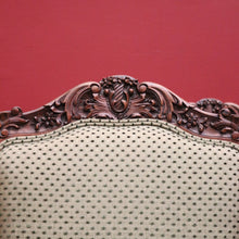 Load image into Gallery viewer, x SOLD Set of 4 Antique Chairs, Antique French Dining or Kitchen Chairs. Olive Fabric B11163