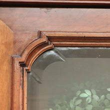Load image into Gallery viewer, x SOLD Antique French Walnut Bookcase, French Two Height China Cabinet, Hall Cupboard B10806