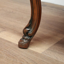 Load image into Gallery viewer, x SOLD Antique French Walnut Centre Table, Hall, Foyer, Sofa Table Carved Apron & Legs  B10644